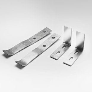 EVOLUTION FIRES Wood Fireplace Fitting Kit / Fire Surround Hidden Fixing Brackets: Complete Set
