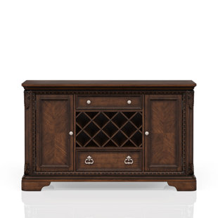CANORA GREY Delbert 69" Wide 2 Drawer Solid Wood Server