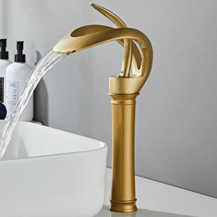 HOMARY Single-Hole Bathroom Faucet