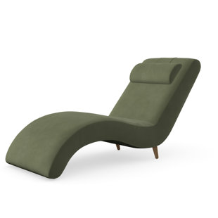 HASHTAG HOME Lindel Upholstered Chaise Lounge