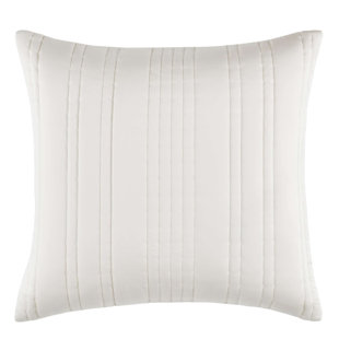 PINE CONE HILL Blissful Bamboo Pearl/Silver Quilted Sham