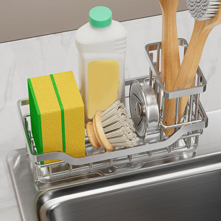 CANGBAOGE Stainless Steel Sink Caddy