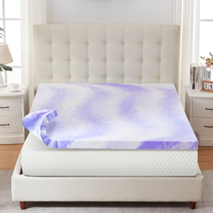 ALWYN HOME Burhardt 4" Gel Memory Foam Mattress Topper