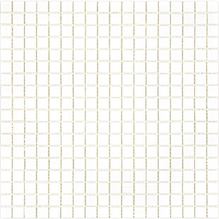 APOLLO TILE Skosh 0.6" x 0.6" Glass Grid Mosaic Wall & Floor Tile