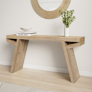 GRACIE OAKS 58" Wood Console Table