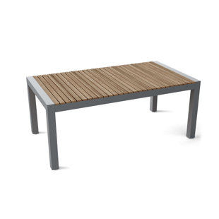 SKYLINE DECOR Barrande Rectangular Outdoor Dining Table