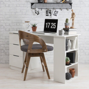 ZIPCODE DESIGN Isabella 3 Drawer Computer Desk