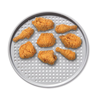 THE ROCK WAVE BY STARFRIT THE ROCK by Starfrit WAVE 14.5" Round Non-Stick Perforated Pizza Pan