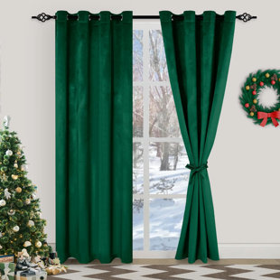 EIDER & IVORY™ Velvet Blackout Curtain Pair