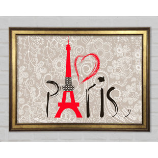LILY MANOR Eiffelturm Chic 7 - Druck