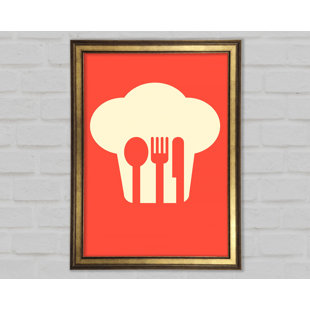 CLASSICLIVING Chef Ready - Einzelne Bilderrahmen Kunstdrucke