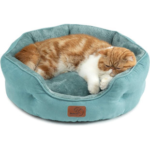 TOCCOLEGGERO Fleece Bolster Pet Bed