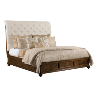 CANORA GREY Skylinn Upholstered Panel Bed