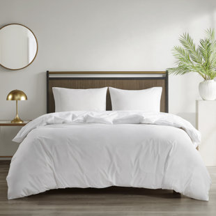 BED GUARDIAN BY SLEEP PHILOSOPHY White 3M Scotchgard Comforter Protector