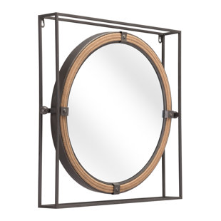 ZUO HOSPITALITY Capell Metal Flat Wall Mirror