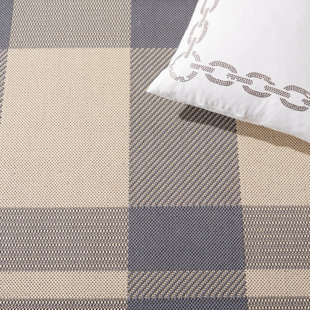 GRACIE OAKS Debriana Performance Plaid Rug