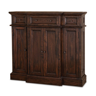 AMBELLA Lisbon Solid Wood Accent Cabinet