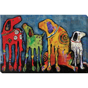 ARTISTIC HOME GALLERY Best Friends by Jenny Foster - Wrapped Canvas Print