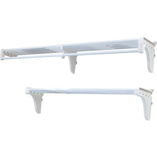 EZ SHELF FROM TUBE TECHNOLOGY Metal Wall Mounted Laundry Room Organizer