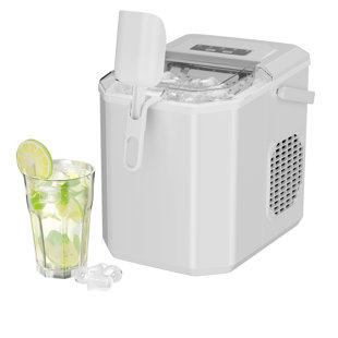 ColorLife 26 Lb. Daily Production Bullet Ice Portable Ice Maker