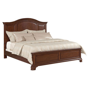 CANORA GREY Solvig Solid Wood Scalloped Bed