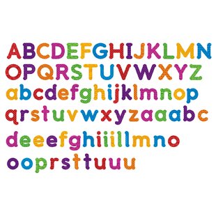 LEARNING RESOURCES Essentials™ 83 Piece Magnetic Uppercase and Lowercase Letter Set