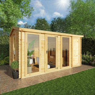 MERCIA GARDEN PRODUCTS 15 x 10 Ft. Log Cabin