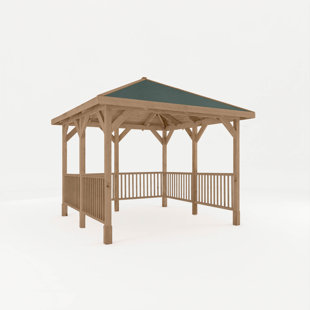 MERCIA GARDEN PRODUCTS Solid Wood Patio Gazebo