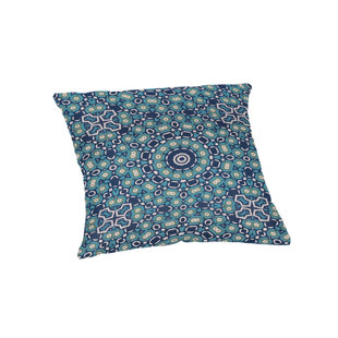 CASUAL CUSHION CORP. Geometric Indoor/Outdoor Throw Pillow