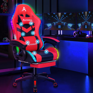 ELFORDSON Gaming Stuhl mit 8-Punkt-Massage