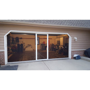 LIFESTYLE SCREENS THE MOST VERSATILE GARAGE SCREEN ON THE PLANET Garage Door Screen with Passage Door
