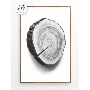 ART TERRITORY Tree Ring Art Print, Woodblock Prints, Large Art Prints or Canvases