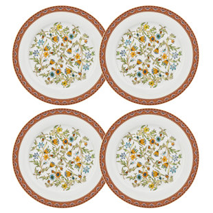 ROSALIND WHEELER Elsmere 7.5'' Porcelain China (Set of 4)