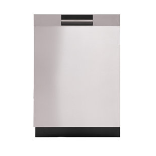 BREDA Home Appliances Ada 24" 45 Decibel ENERGY STAR Certified Built-In Dishwasher with Adjustable Rack Stainless Steel