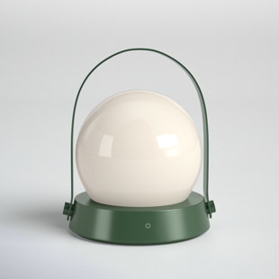 ALLMODERN Millicent 8.25'' Battery Powered Integrated LED Color Changing Outdoor Lantern