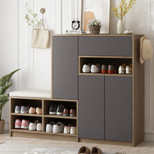 HOKKU DESIGNS 24 Pair Shoe Storage Cabinet