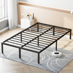 ALWYN HOME Lutherville 14'' Steel Platform Bed Frame