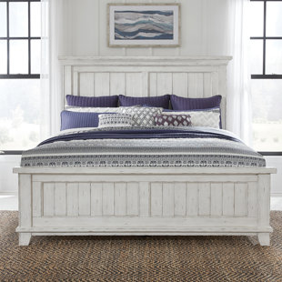 ROSALIND WHEELER Chalita Solid Wood Standard Bed