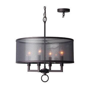 WOODBRIDGE LIGHTING Jamison 4 - Light Drum Chandelier