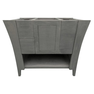 COASTALVOGUE 36" Single Bathroom Vanity Base Only in Gray