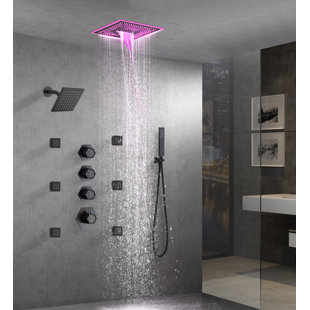 SMART LIVING&TECHNOLOGY Shower Faucet with Rough in-Valve