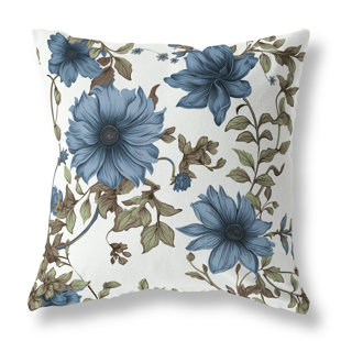 AMRITA SEN Harvest of Sunshine Broadcloth Throw Pillow Blown and Closed