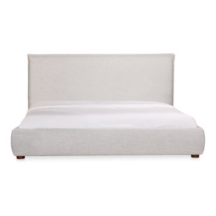 JOSS & MAIN Timothy Upholstered Low Profile Platform Bed