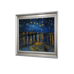 DECORARTS Starry Night Over The Rhone,Vincent Van Gogh Art Reproduction. Giclee Print on Acid Free Cotton