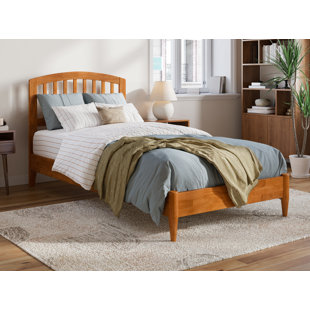 LARK MANOR™ Audriel Solid Wood Low Profile Platform Bed