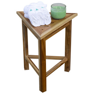 COASTALVOGUE 17'' W Teak Shower Bench