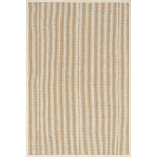 Arvin Olano x Rugs USA Patricia Jute and Wool Ivory Area Rug