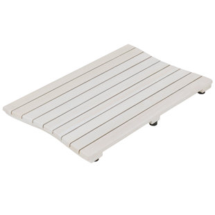 COASTALVOGUE Eleganto Teak Bath Mat