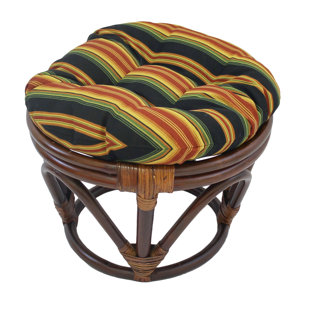 BAY ISLE HOME™ Outdoor 4'' Ottoman Seat Cushion