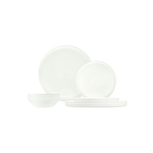 PORLAND Grazia 12 Piece Dinnerware Set - Service for 4